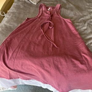 Boutique Maroon dress size med